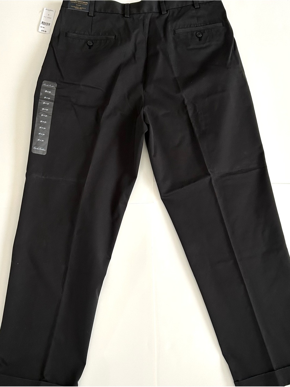 Brooks Brothers 36x30 Relaxed Fit Lightweight Advantage Chino Pants - Picture 7 of 12